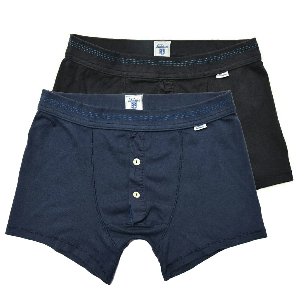 Rakuten - Schiesser（シーサー）オーガニックコットンフライスボクサーパンツ KARL-HEINZ SHORTS 18861000113