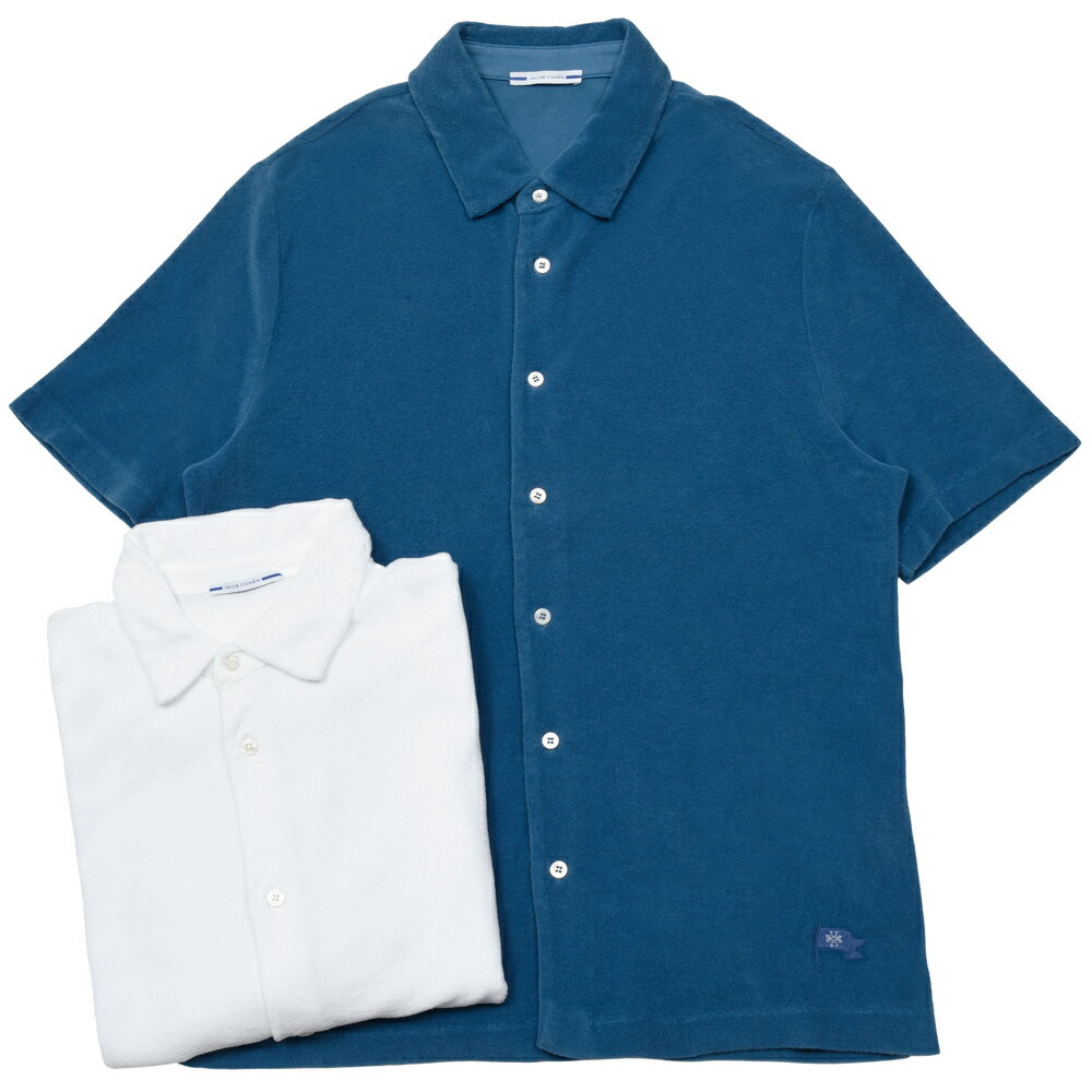 Rakuten - JACOB COHEN（ヤコブコーエン）コットンパイルS/Sシャツ 226-34405 52165003052