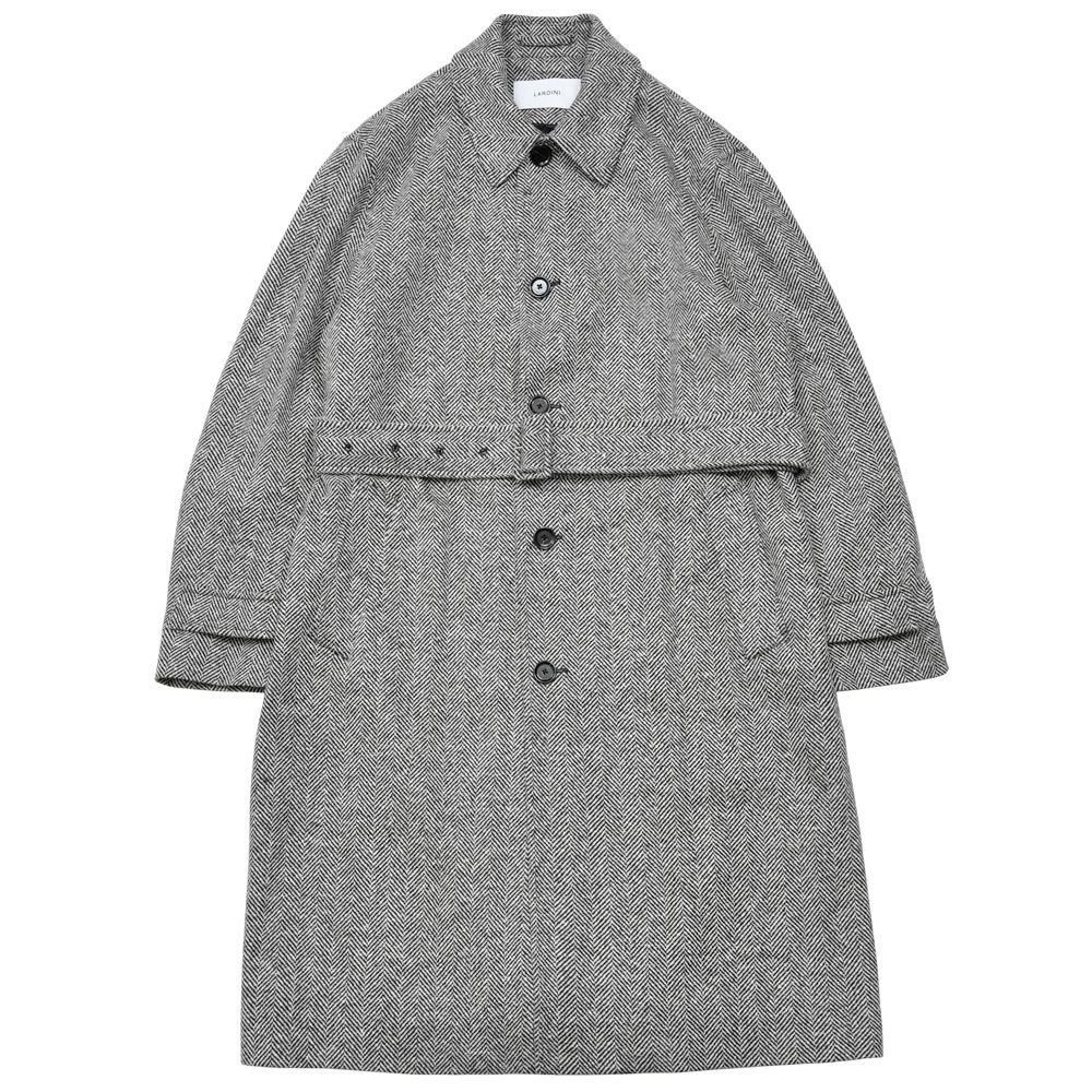 楽天市場】lardini ラルディーニ ステンカラーコートの通販