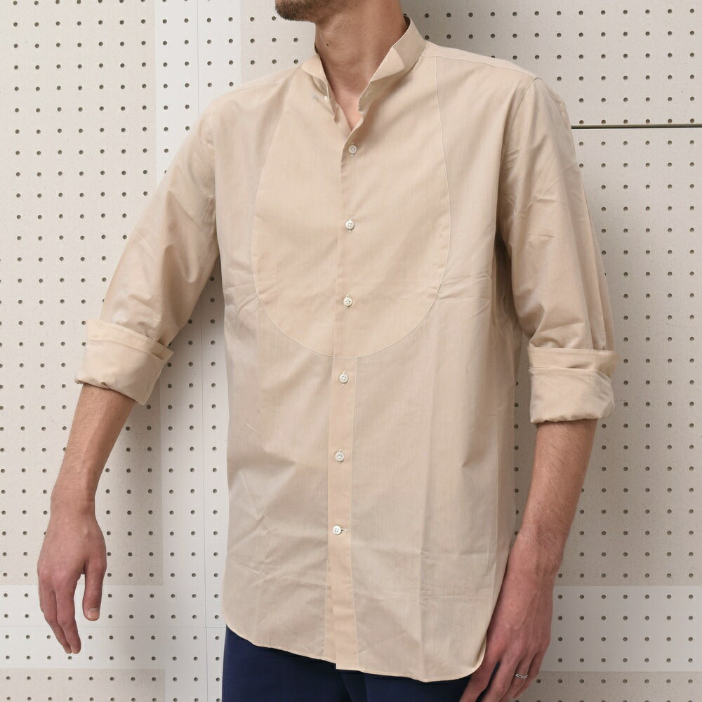 40%OFF】Bagutta(バグッタ)<br>コットンブロードソリッドウイング