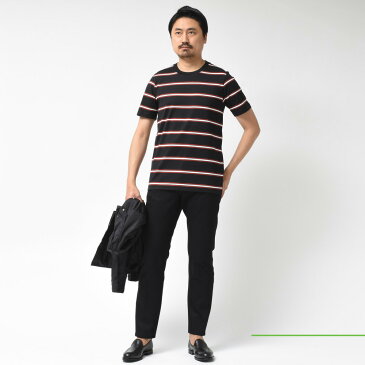 【SALE30】MARNI(マルニ)コットンマルチボーダークルーネックS/Sカットソー 3枚組パックTシャツ HUMU0151S0S23627 12101401138