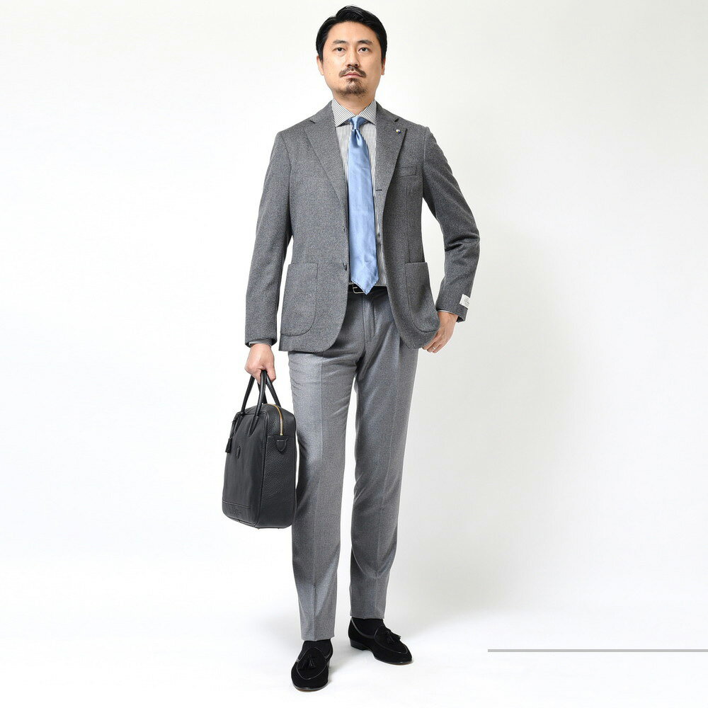 Belvest(ベルベスト)カシミアフランネルソリッド3Bジャケット Belvest(ベルベスト)カシミアフランネルソリッド3Bジャケット