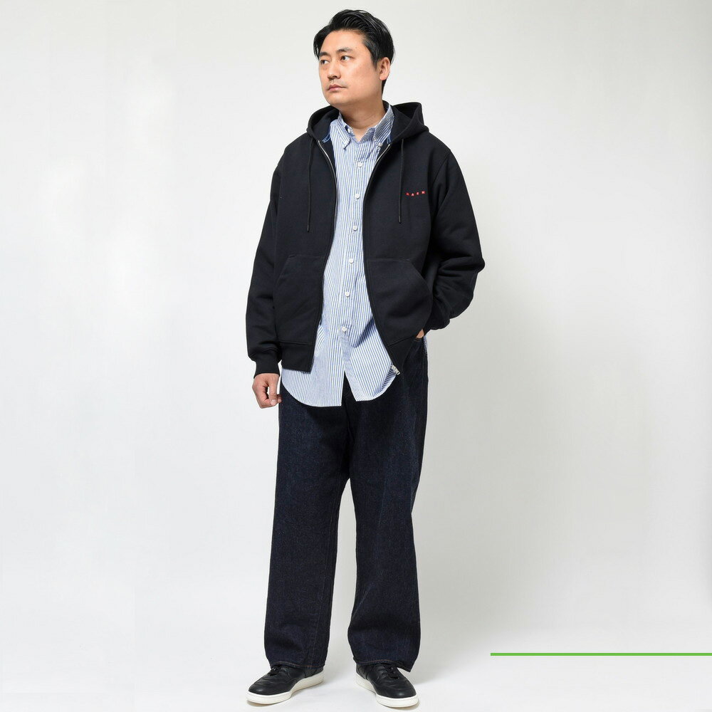 MARNI(マルニ)コットンスウェットロゴジップフーディ MARNI(マルニ)コットンスウェットロゴジップフーディ
