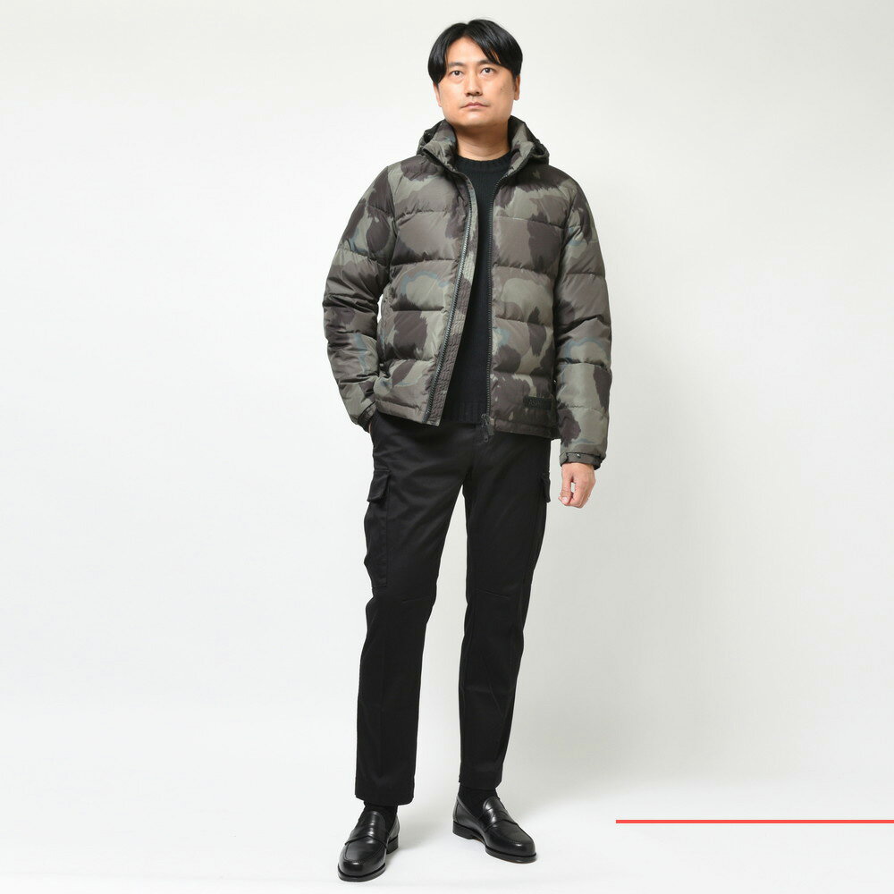 ASPESI(アスペジ)カモフラージュプリントポリエステルダウン ASPESI(アスペジ)カモフラージュプリントポリエステルダウン