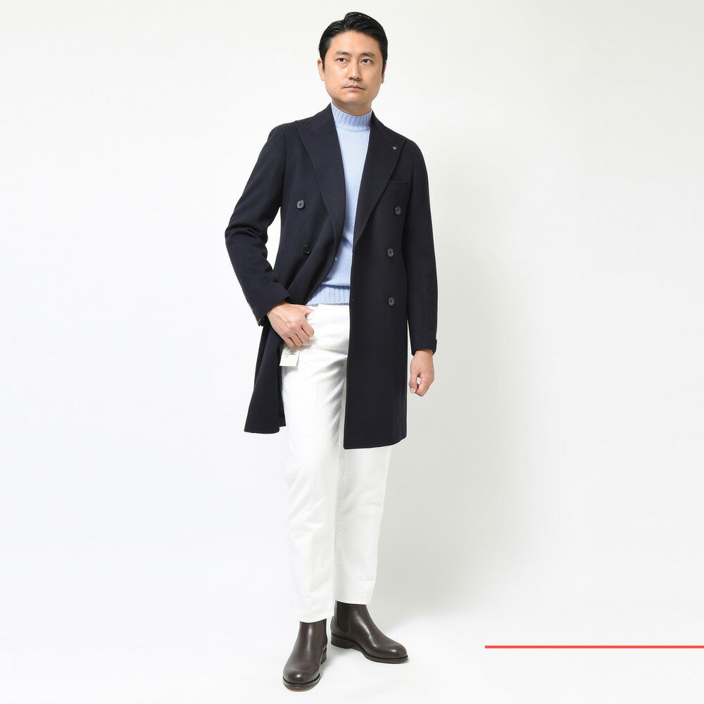 TAGLIATORE(タリアトーレ)ウールカシミアフランネルソリッド TAGLIATORE(タリアトーレ)ウールカシミアフランネルソリッド