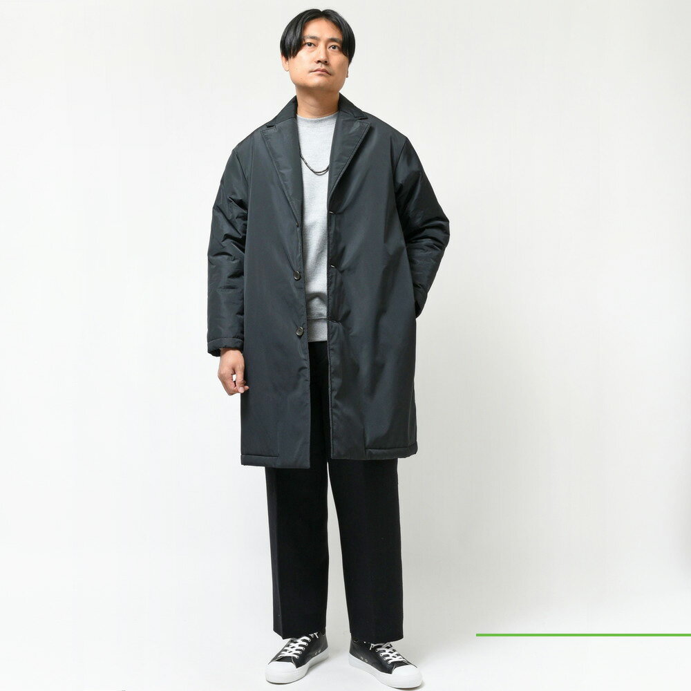 AMBELL(アンベル)ポリエステルタフタパデットチェスターコート AMBELL(アンベル)ポリエステルタフタパデットチェスターコート