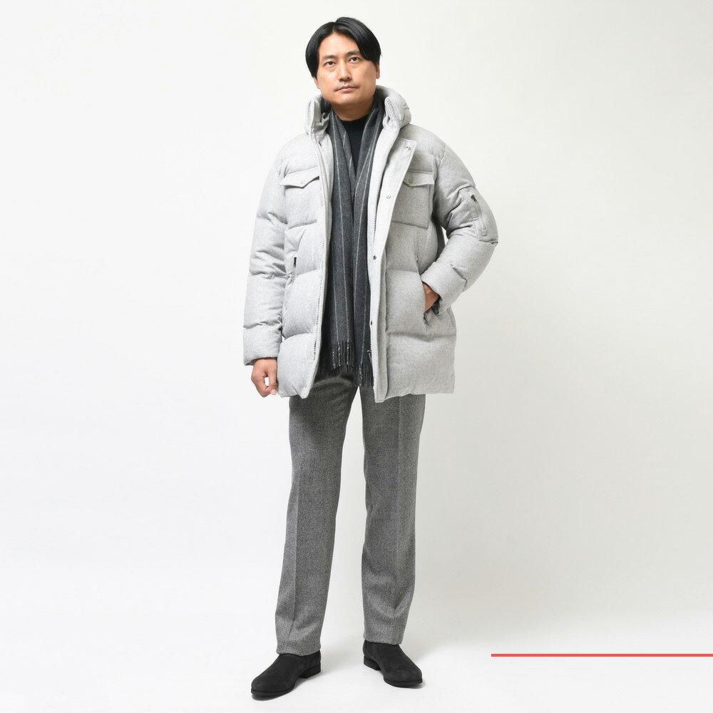 HERNO(ヘルノ)ウォーターレペレントシルクカシミアサキソニー HERNO(ヘルノ)ウォーターレペレントシルクカシミアサキソニー