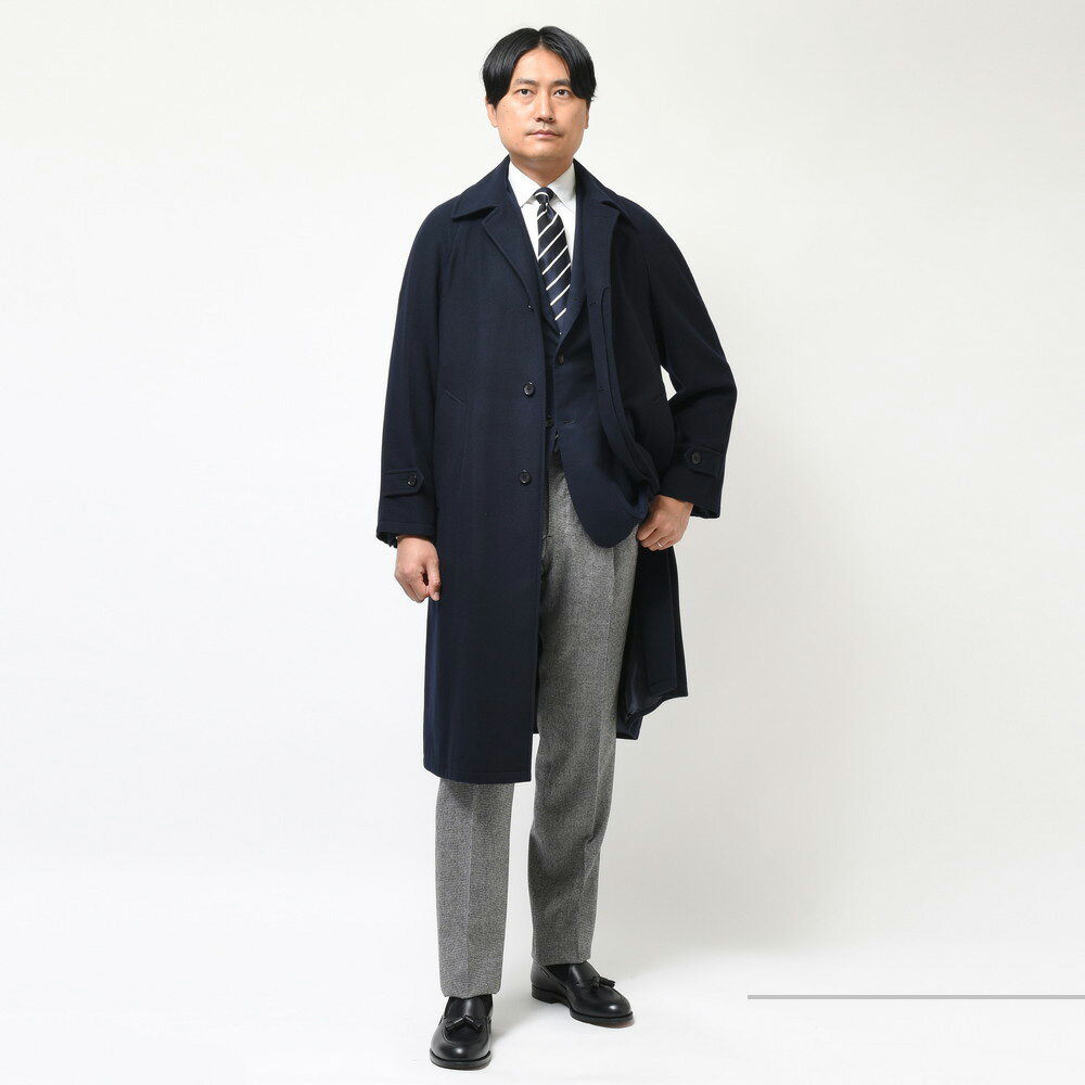 Belvest(ベルベスト)SUPER180'sウールフランネルバルカラー Belvest(ベルベスト)SUPER180'sウールフランネルバルカラー
