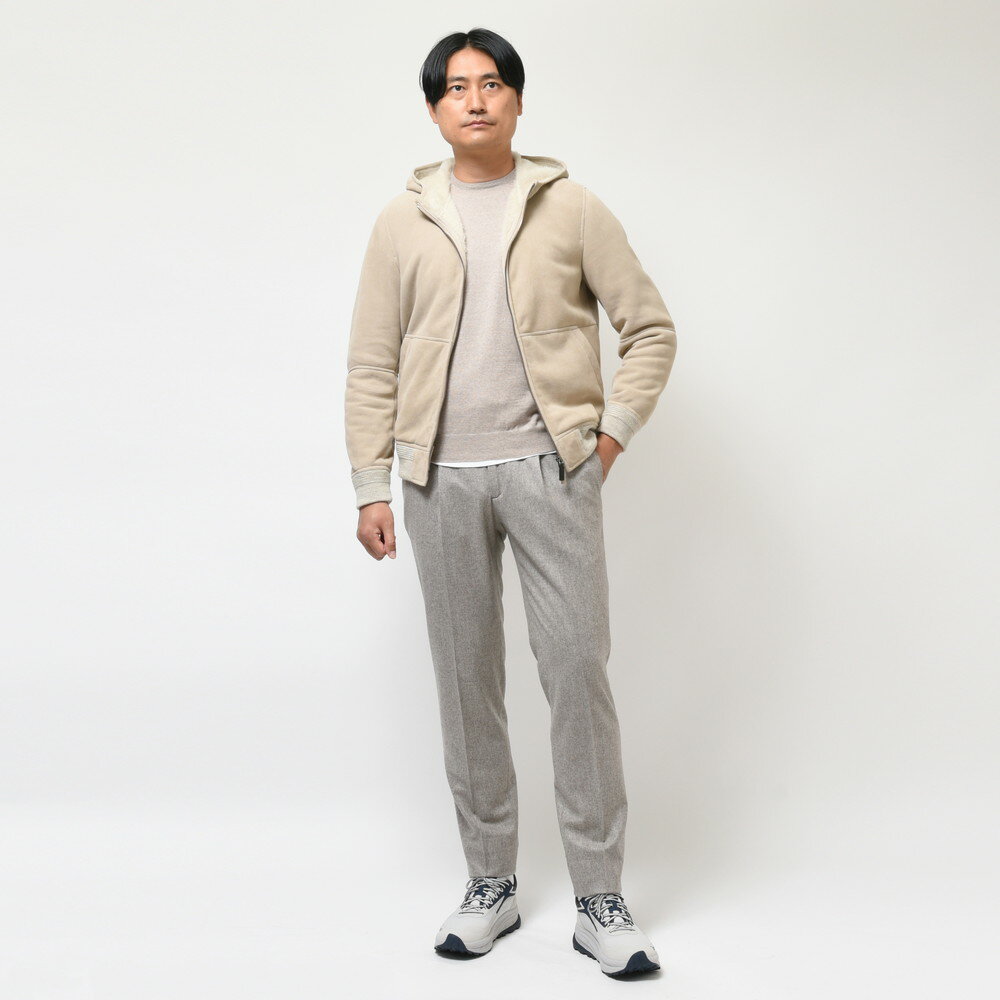 ALTACRUNA(アルタクルーナ)パンチングムートンスエードダブル ALTACRUNA(アルタクルーナ)パンチングムートンスエードダブル