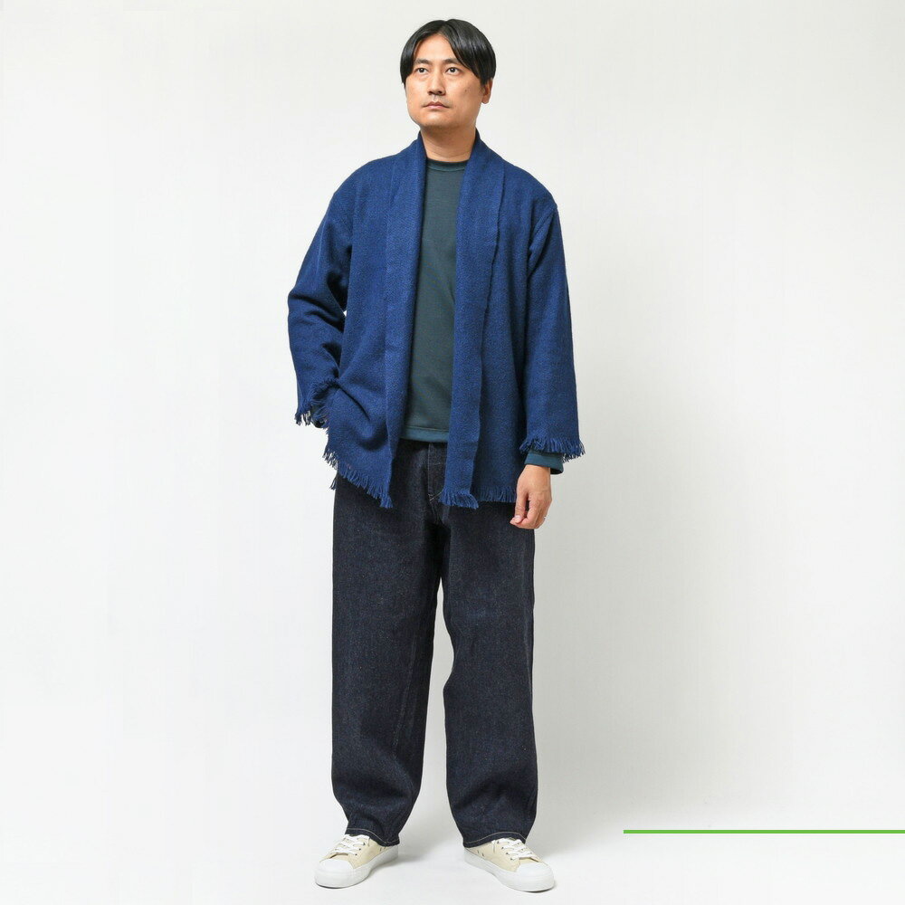 COMOLI(コモリ)×Norlha(ノラ)ヤクウールストールジャケット NOMAD