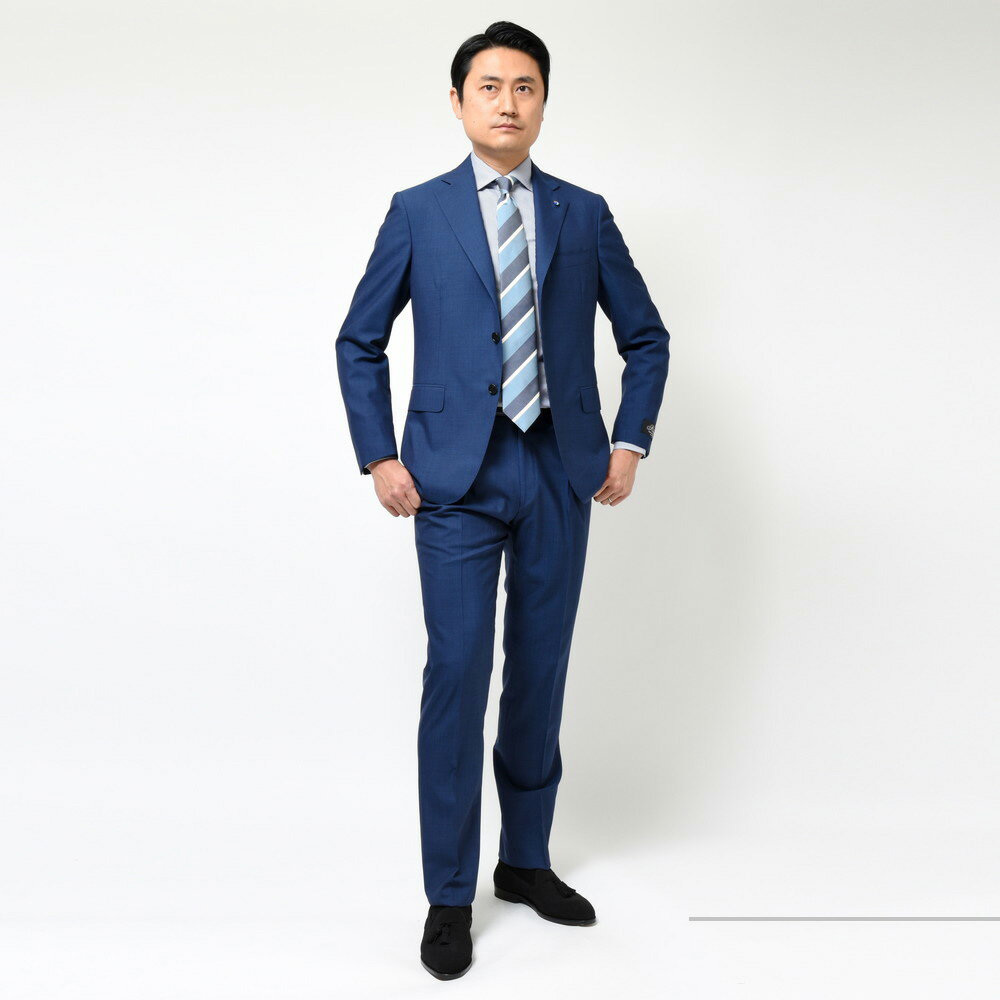 Belvest(ベルベスト)SUPER120'sウールピンヘッド3B1プリーツ Belvest(ベルベスト)SUPER120'sウールピンヘッド3B1プリーツ