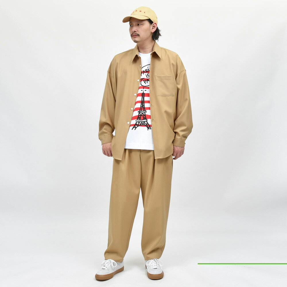 MARNI(マルニ)ウールトロピカルシャツ CUMU0061A3 TW839 MARNI(マルニ)ウールトロピカルシャツ CUMU0061A3 TW839
