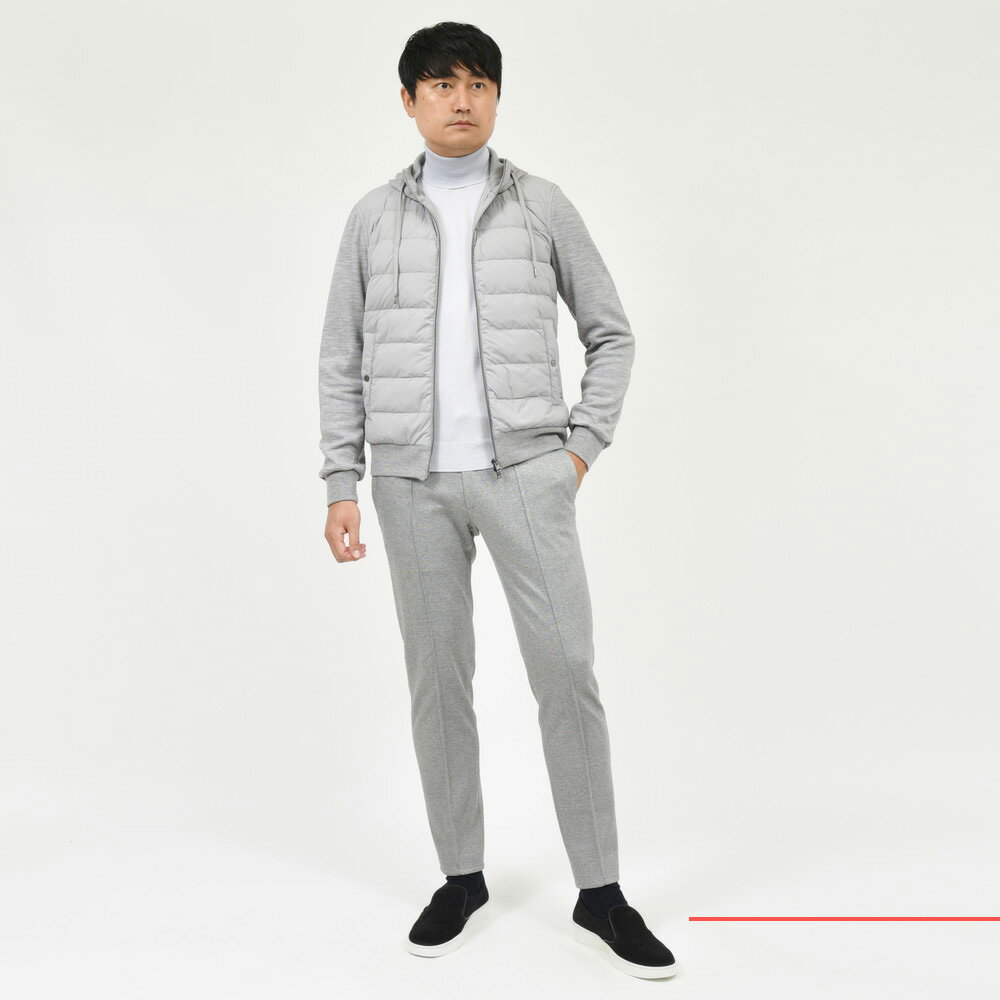 HERNO(ヘルノ)ストレッチナイロン×ウールジャージハイブリッド HERNO(ヘルノ)ストレッチナイロン×ウールジャージハイブリッド