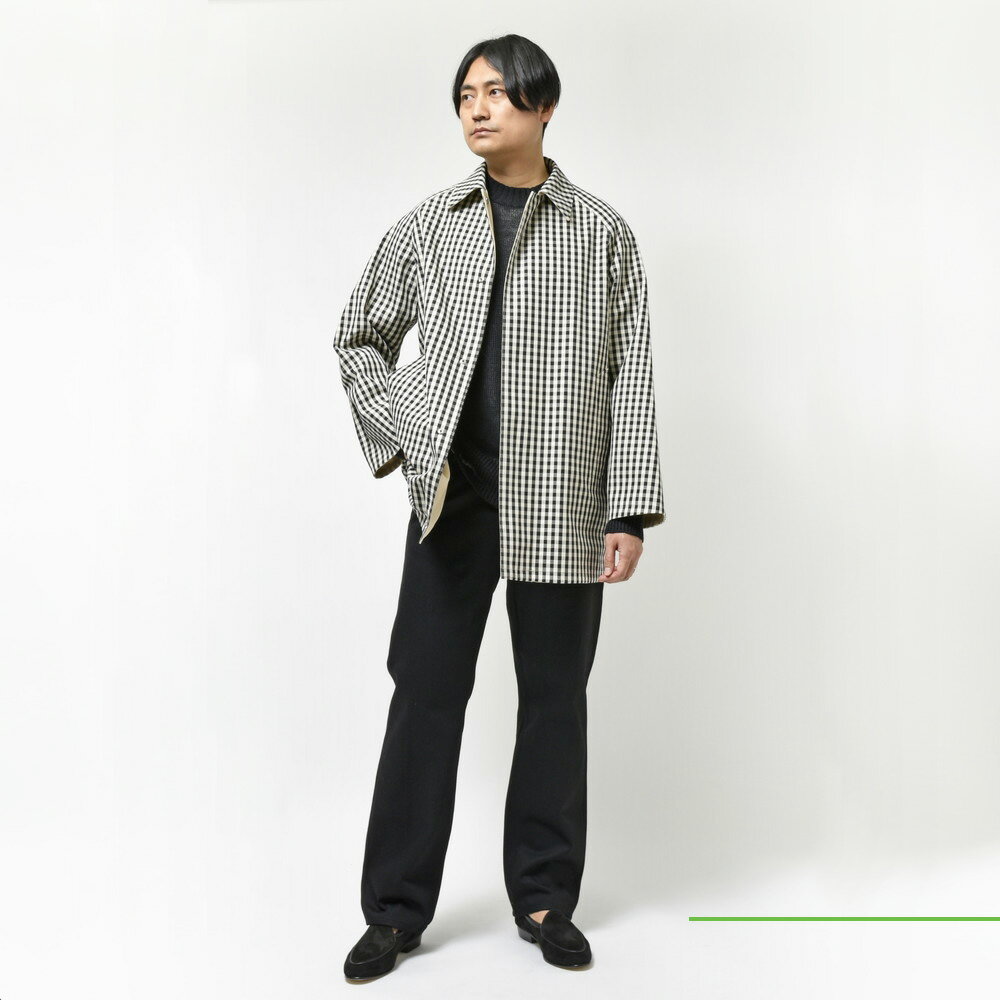 HEUGN(ユーゲン)LAURENCE コットンリバーシブルショートステン HEUGN(ユーゲン)LAURENCE コットンリバーシブルショートステン