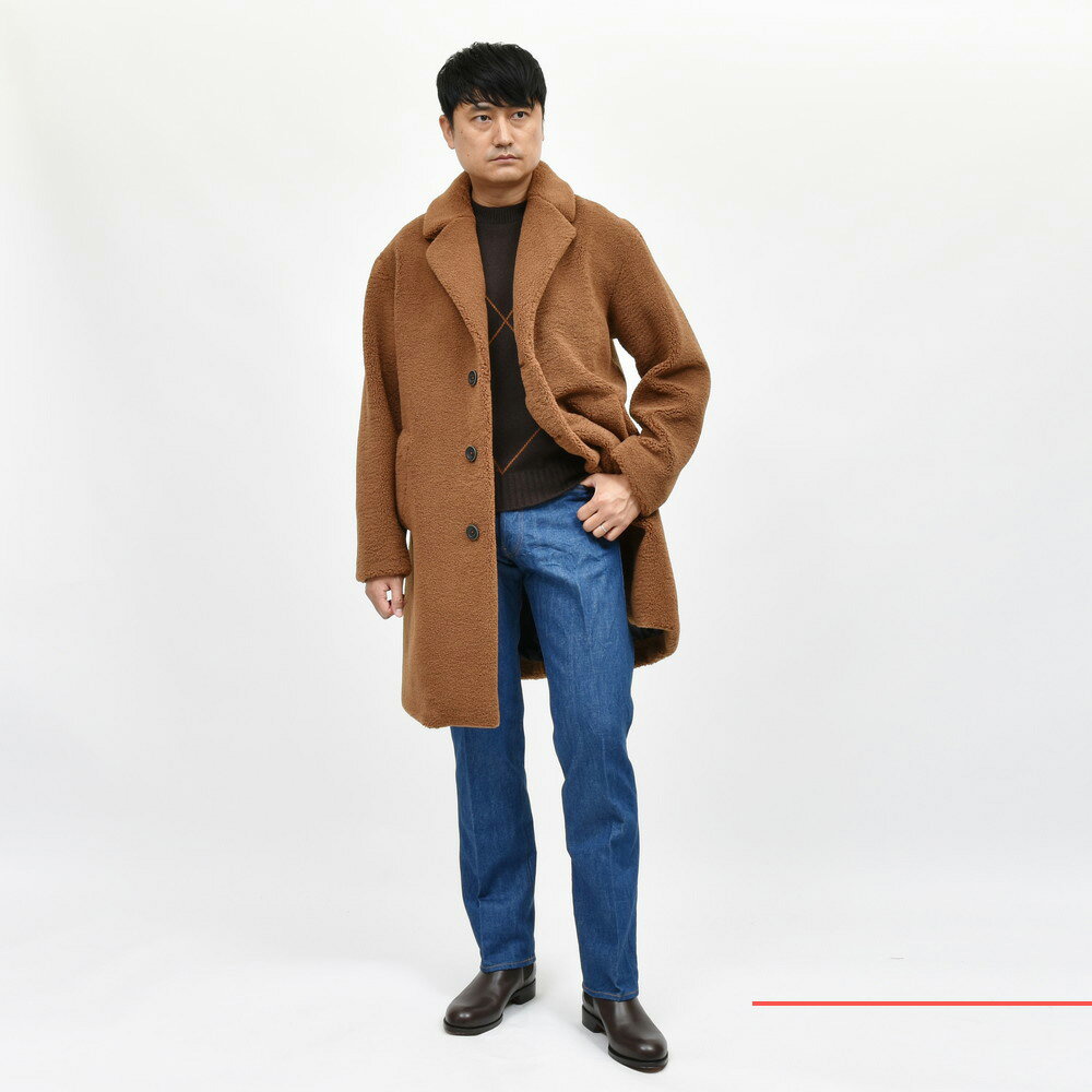 HERNO(ヘルノ)エコファーチェスターフィールドコート HERNO(ヘルノ)エコファーチェスターフィールドコート