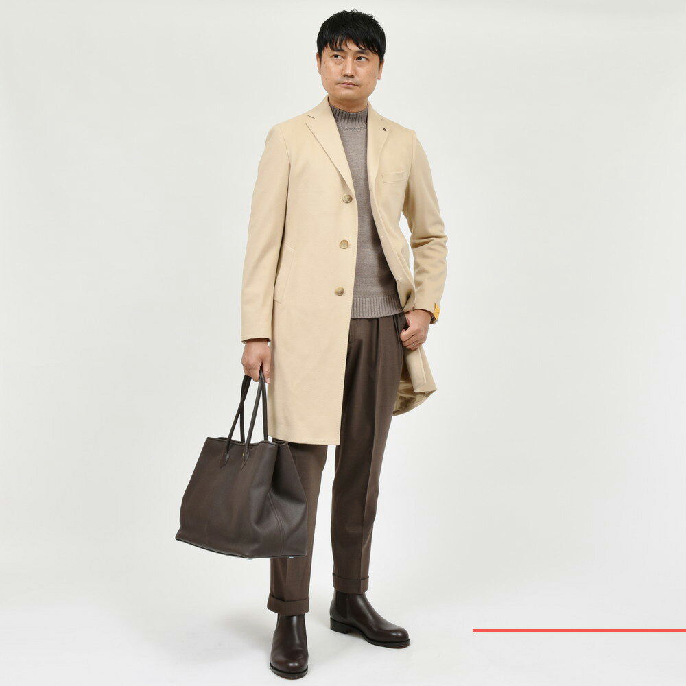 TAGLIATORE(タリアトーレ)ウールカシミアフランネルチェスター TAGLIATORE(タリアトーレ)ウールカシミアフランネルチェスター
