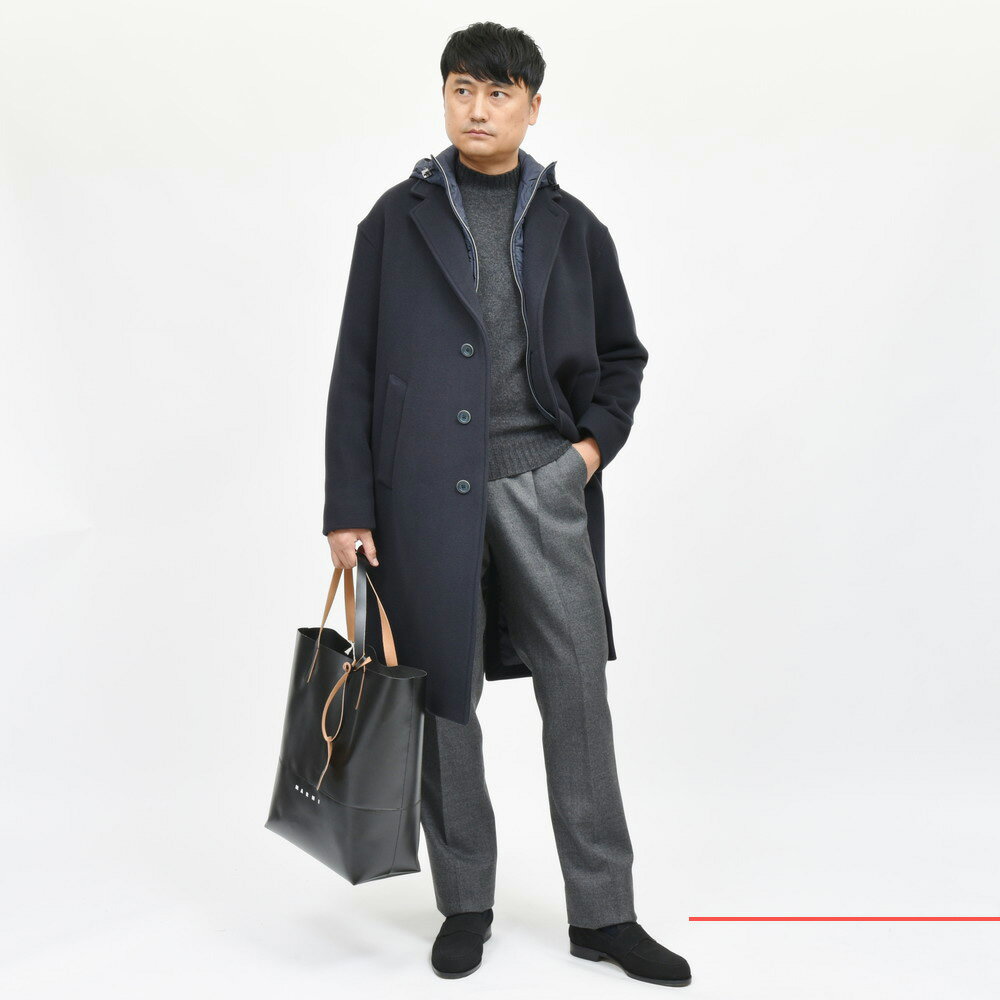 HERNO(ヘルノ)ウールナイロンダブルフェイスフランネル HERNO(ヘルノ)ウールナイロンダブルフェイスフランネル