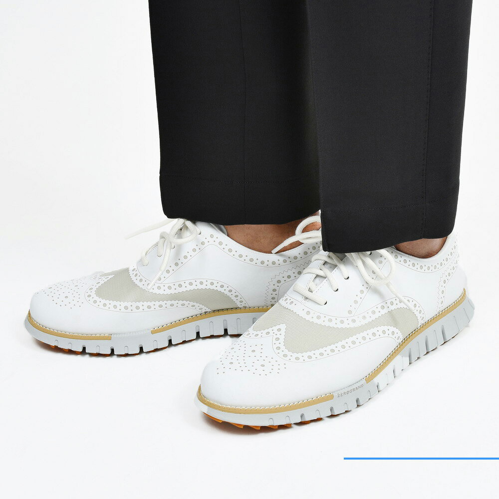 COLE HAAN（コール ハーン）ゼログランドリマスタードノーソウ ウィングチップゴル...