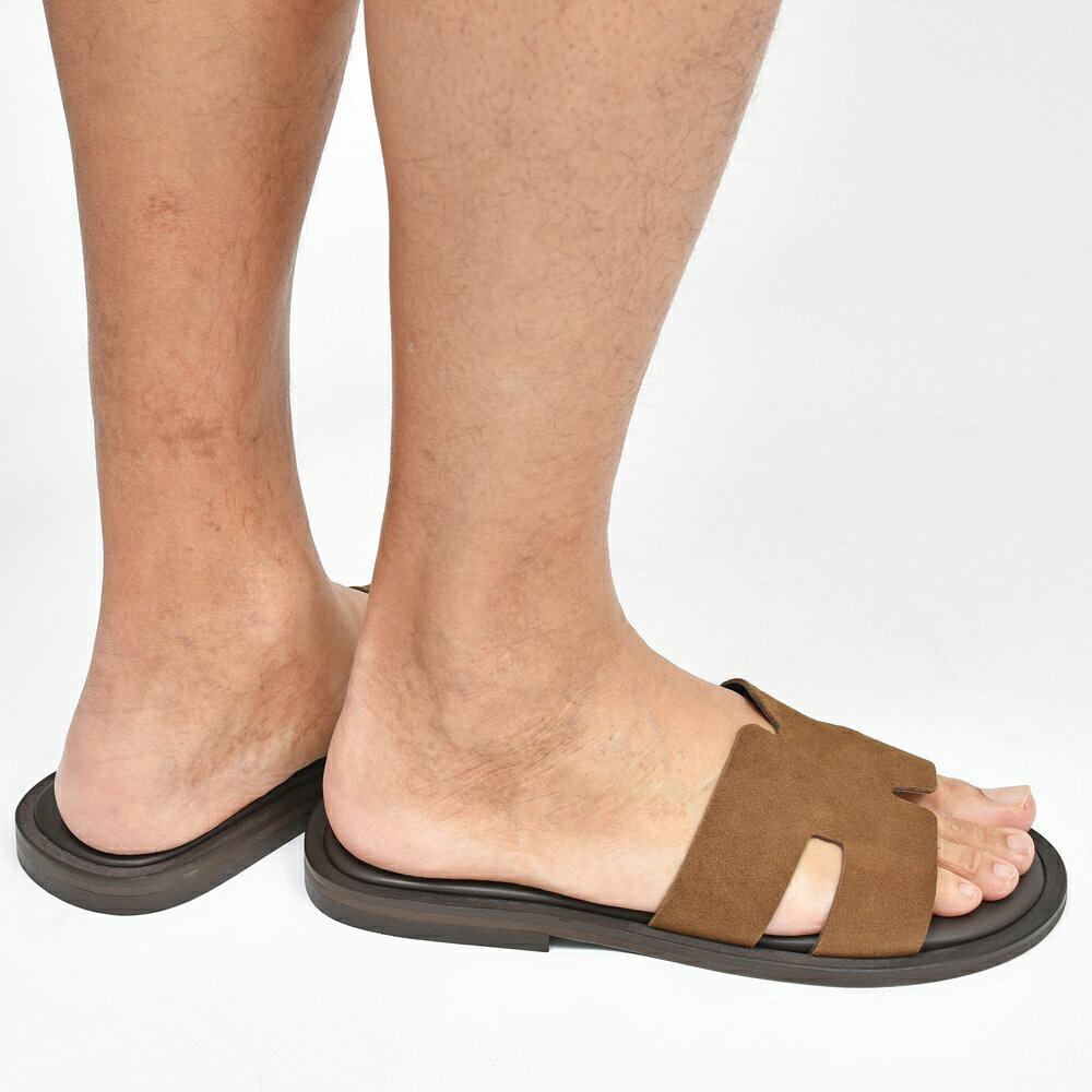 MAURO de BARI（マウロ ディ バリ）カーフスエードストラップサンダル 6029 15151000039