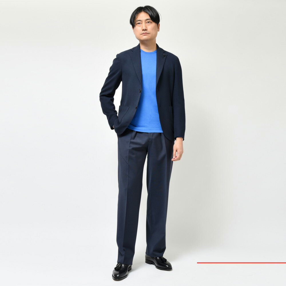 LARDINI(ラルディーニ)IZUMOイズモ ウールポリコットンへイン LARDINI(ラルディーニ)IZUMOイズモ ウールポリコットンへイン