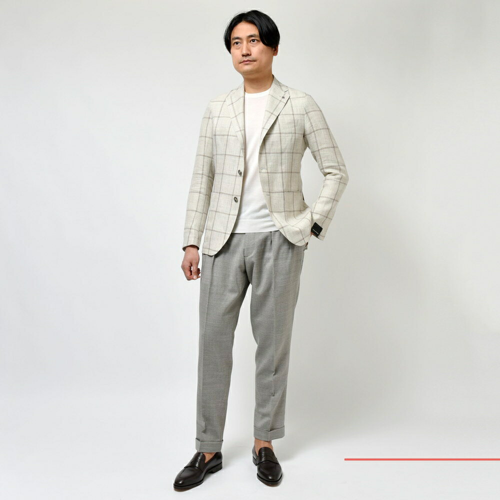 TAGLIATORE(タリアトーレ)DAKARダカール リネンウールウイン TAGLIATORE(タリアトーレ)DAKARダカール リネンウールウイン