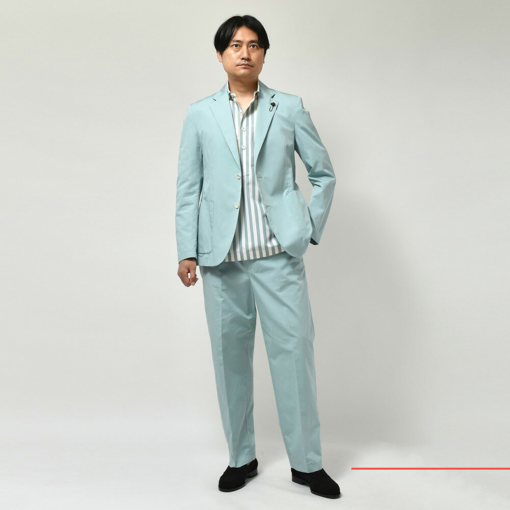 LARDINI(ラルディーニ)LIDOリド コットンポプリン2Bシャツ LARDINI(ラルディーニ)LIDOリド コットンポプリン2Bシャツ