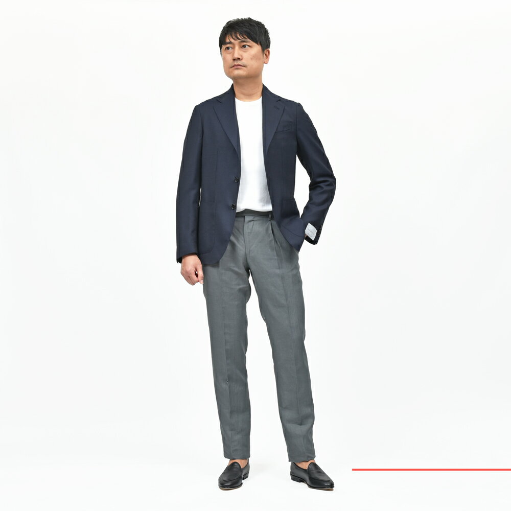 CARUSO(カルーゾ)BUTTERFLYバタフライ ウールホップサック2B CARUSO(カルーゾ)BUTTERFLYバタフライ ウールホップサック2B