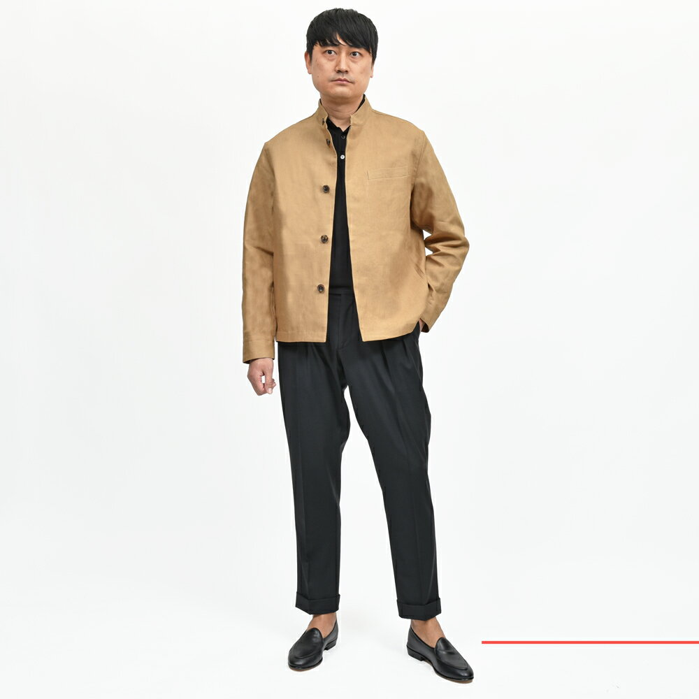 CARUSO(カルーゾ)OVERSHIRTオーバーシャツ アイリッシュリネン CARUSO(カルーゾ)OVERSHIRTオーバーシャツ アイリッシュリネン