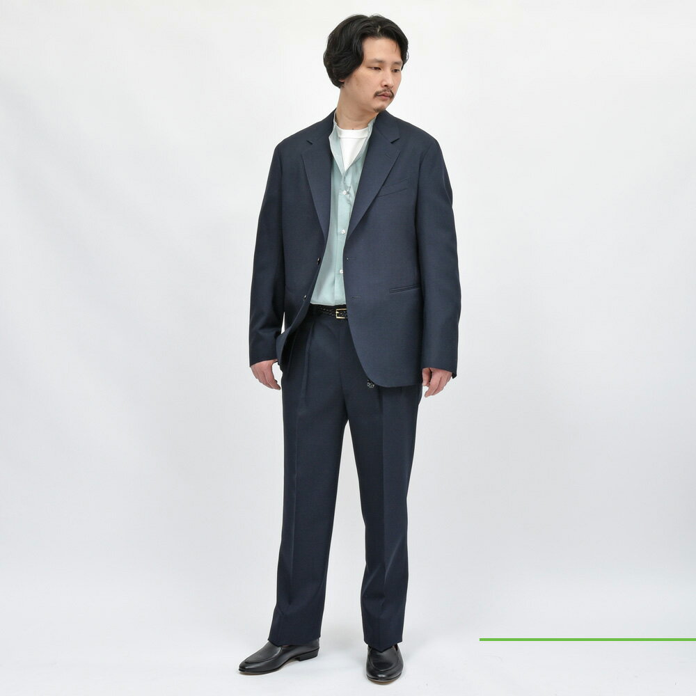 HEUGN(ユーゲン)Steve JACKET005 ウールソリッド2Bジャケット HEUGN(ユーゲン)Steve JACKET005 ウールソリッド2Bジャケット