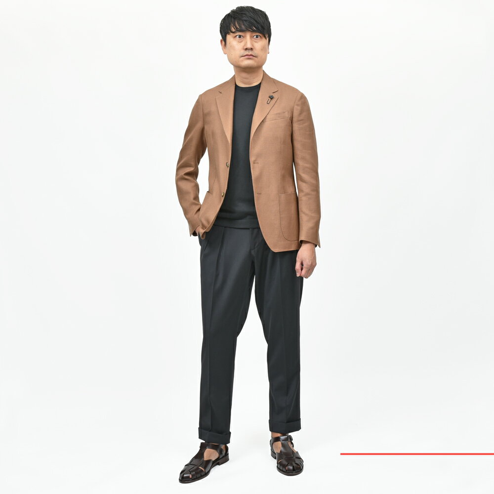 LARDINI（ラルディーニ）ROMAローマ コットンリネンホップサック