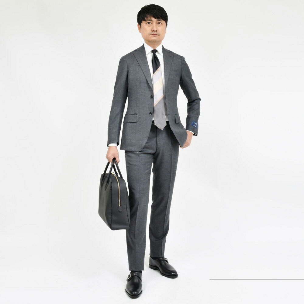 guji(グジ)ウールサージ3B1プリーツスーツ (MADE BY RING guji(グジ)ウールサージ3B1プリーツスーツ (MADE BY RING