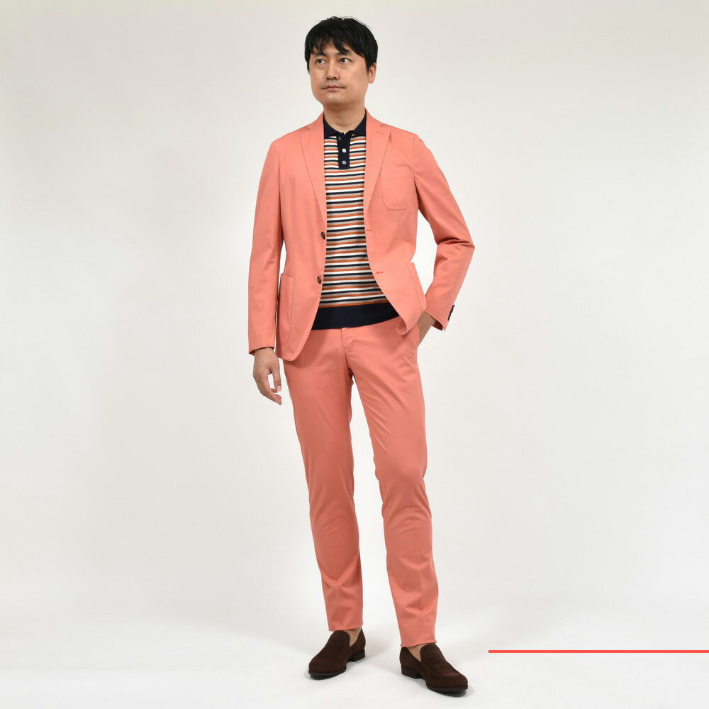 INCOTEX（インコテックス）ガーメントダイストレッチコットンロイヤルバタヴィア2Bスーツ 6AI012-9098X/11202 17145301052