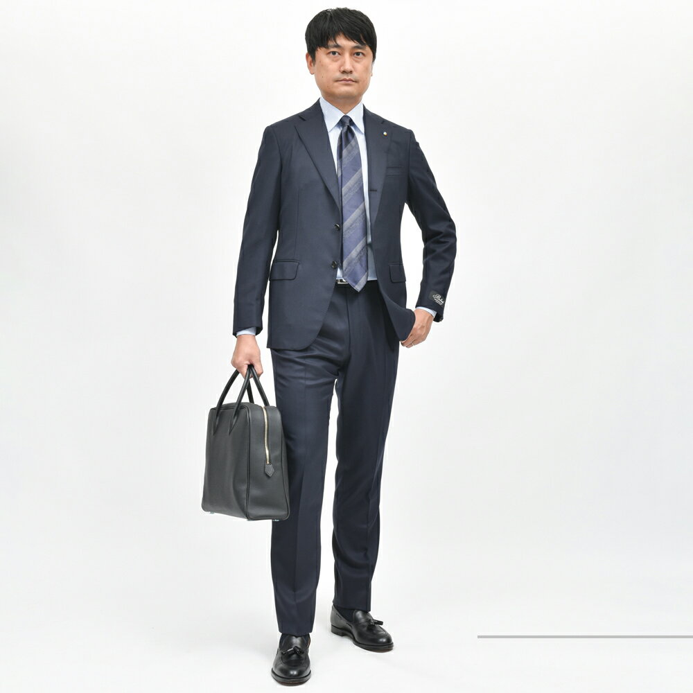 Belvest(ベルベスト)SUPER180'sウールツイル3B1プリーツスーツ Belvest(ベルベスト)SUPER180'sウールツイル3B1プリーツスーツ