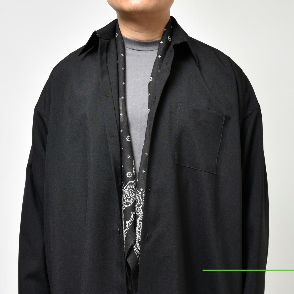 THROW（スロー）GEMMA コットンシルクバンダナパターンタイスカーフ TH241-S06P 18341400174 3