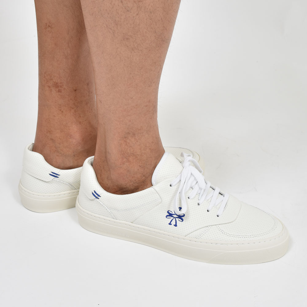 JACOB COHEN（ヤコブコーエン）DREAMER パンチングレザーレースアップスニーカー 226-19501 55245001052