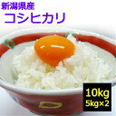 【送料無料】【令和5年産】【白米】コシヒカリ 新潟県産 10KG地域によっては追加送料がかかります