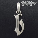 RAT RACE ラットレース R.A.W ロワーケーストップ b イニシャル ペンダントトップ チェーンなし アルファベット トップ ネックレストップ シルバ...