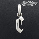 RAT RACE ラットレース R.A.W ロワーケーストップ c イニシャル ペンダントトップ チェーンなし アルファベット トップ ネックレストップ シルバ...