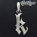 RAT RACE ラットレース R.A.W ロワーケーストップ k イニシャル ペンダントトップ チェーンなし アルファベット トップ ネックレストップ シルバ...