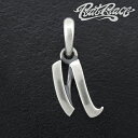 RAT RACE ラットレース R.A.W ロワーケーストップ n イニシャル ペンダントトップ チェーンなし アルファベット トップ ネックレストップ シルバ...