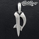 RAT RACE ラットレース R.A.W ロワーケーストップ p イニシャル ペンダントトップ チェーンなし アルファベット トップ ネックレストップ シルバ...