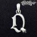 RAT RACE ラットレース R.A.W アッパーケーストップ Q イニシャル ペンダントトップ チェーンなし アルファベット トップ ヘッド ネックレストッ...