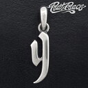 RAT RACE ラットレース R.A.W ロワーケーストップ y イニシャル ペンダントトップ チェーンなし アルファベット トップ ネックレストップ シルバ...