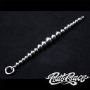 RAT RACE ラットレース R.A.W ビーズグラデーションブレスレット シルバーブレスレット ブレスレット 腕輪 メンズ ビーズ シンプル ブレス シルバ...