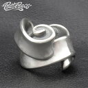 RAT RACE フラップ リボン イヤカフ イヤーカフ 1P 片耳用 シルバー 925 シンプル ノンホール ピアス イヤリング メンズ レディース 男性 女性 彼氏 彼女 ユニセックス 誕生日 プレゼント 人気 おしゃれ かっこいい パンク ゴシック アンティーク ハード ロック
