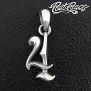 RAT RACE ラットレース R.A.W ナンバートップ 4 数字 ペンダントトップ チェーンなし ナンバー トップ ヘッド ネックレストップ 四 シルバー ...
