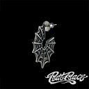 RAT RACE ラットレース スパイダーウェブピアス シルバーピアス 片耳 1P スパイダー 蜘蛛 ピアス メンズ フープピアス ハーフフープピアス 片耳用 ...
