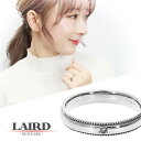 LAIRD レアド 天然 ダイヤモンド シンプル ミル打ち ステンレス レディース リング 7~13号 サージカルステンレス 金属アレルギーフリー 指輪 アクセサリー レディースリング 女性 彼女 妻 記念日 誕生日 ブランド ギフト プレゼント 人気 きれい 普段使い 結婚指輪 日本製