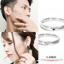 LAIRD レアド 天然 ダイヤモンド サンド クロスライン ステンレス ペアリング 7〜21号 サージカルステンレス 金属アレルギーフリー ペア リング 指輪...