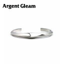 ArgentGleam アージェントグリーム シルバー925 ブレスレット バングル ナロー AB-385 ブランド ARGENT GLEAM アクセサリー